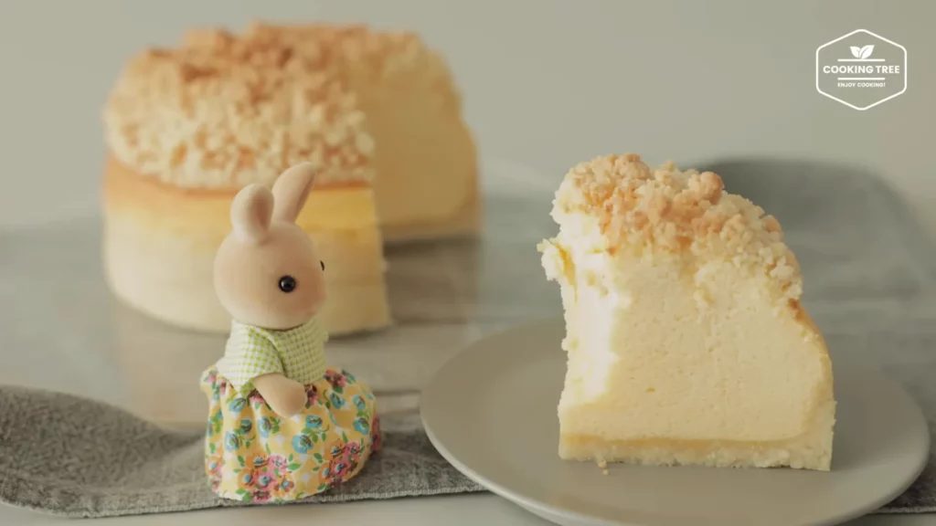 Crumble Souffle Cake Recipe