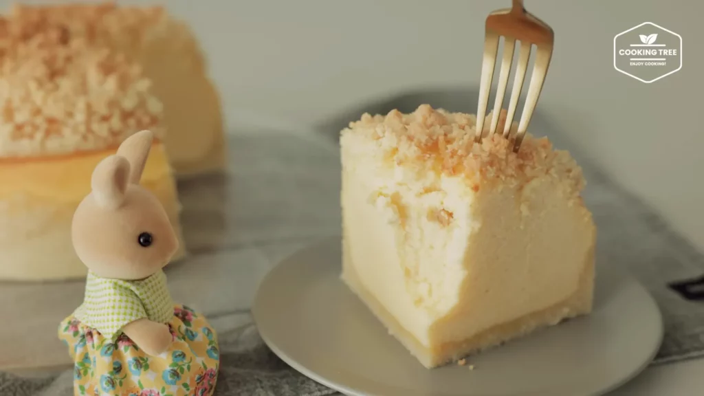 Crumble Souffle Cake Recipe