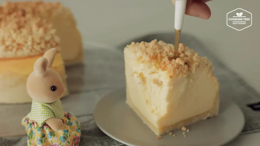 Crumble Souffle Cake Recipe