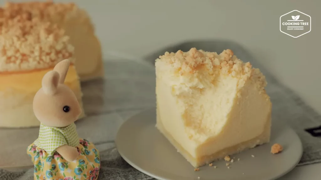 Crumble Souffle Cake Recipe