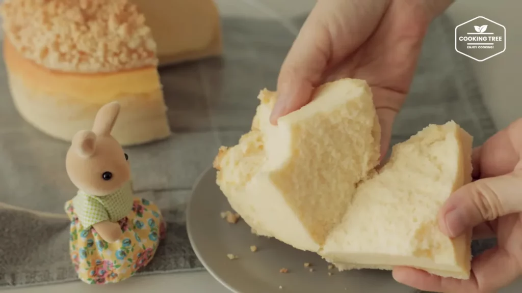 Crumble Souffle Cake Recipe