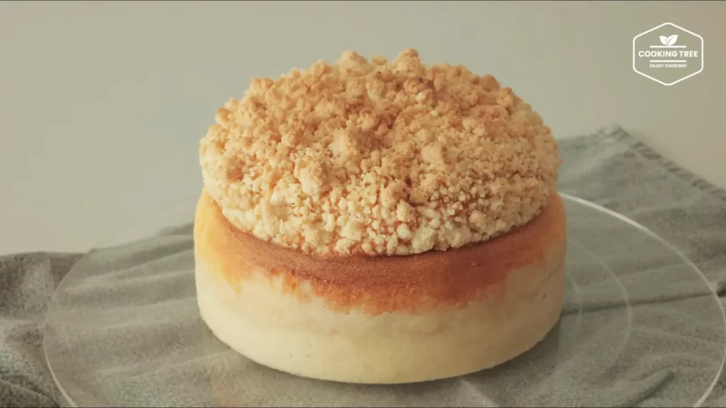 Crumble Souffle Cake Recipe