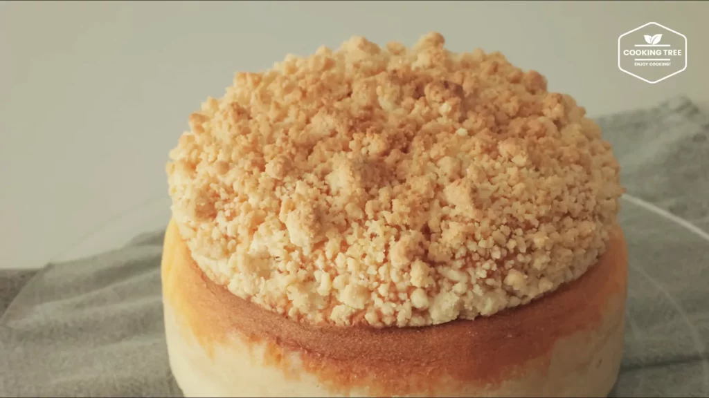 Crumble Souffle Cake Recipe