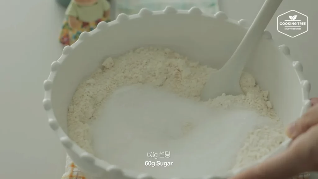 Crumble Souffle Cake Recipe