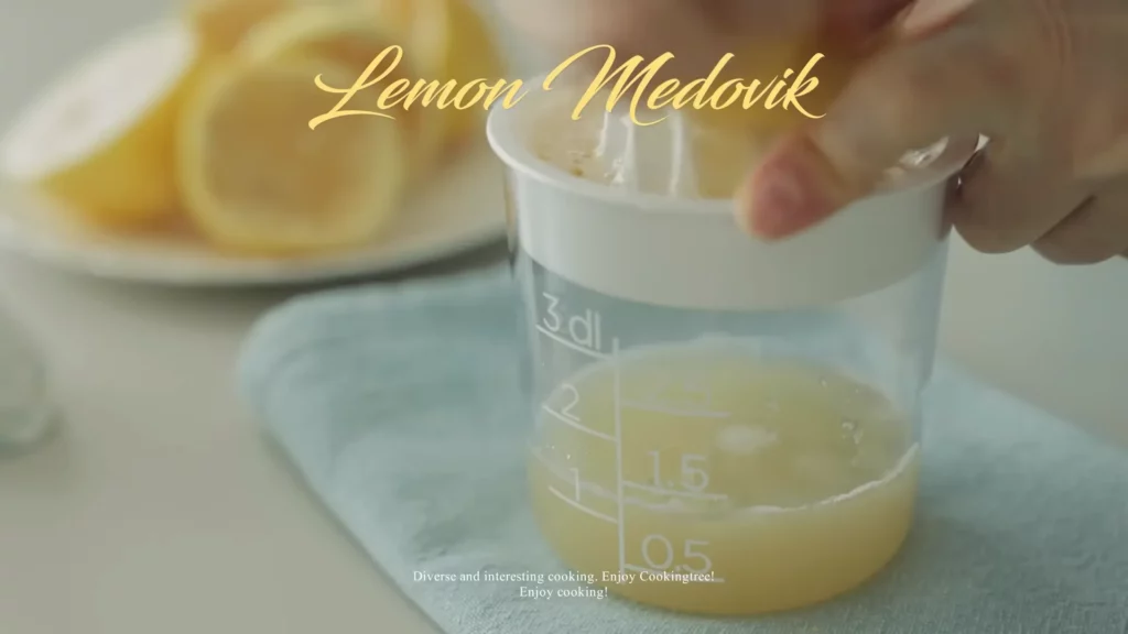 Lemon Medovik Russian Honey Cake Recipe Cooking tree