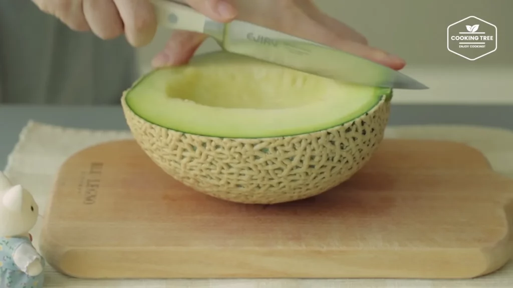Melon Crepe Roll Cake Recipe