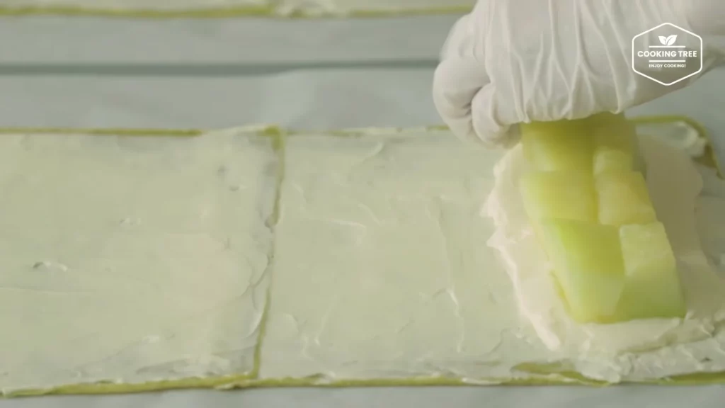 Melon Crepe Roll Cake Recipe