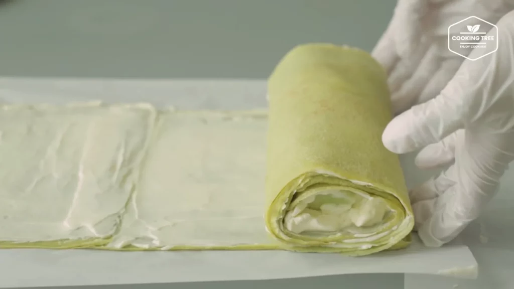 Melon Crepe Roll Cake Recipe