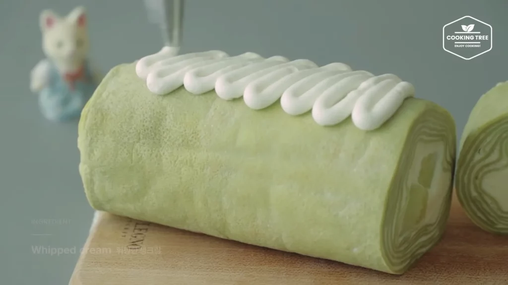 Melon Crepe Roll Cake Recipe