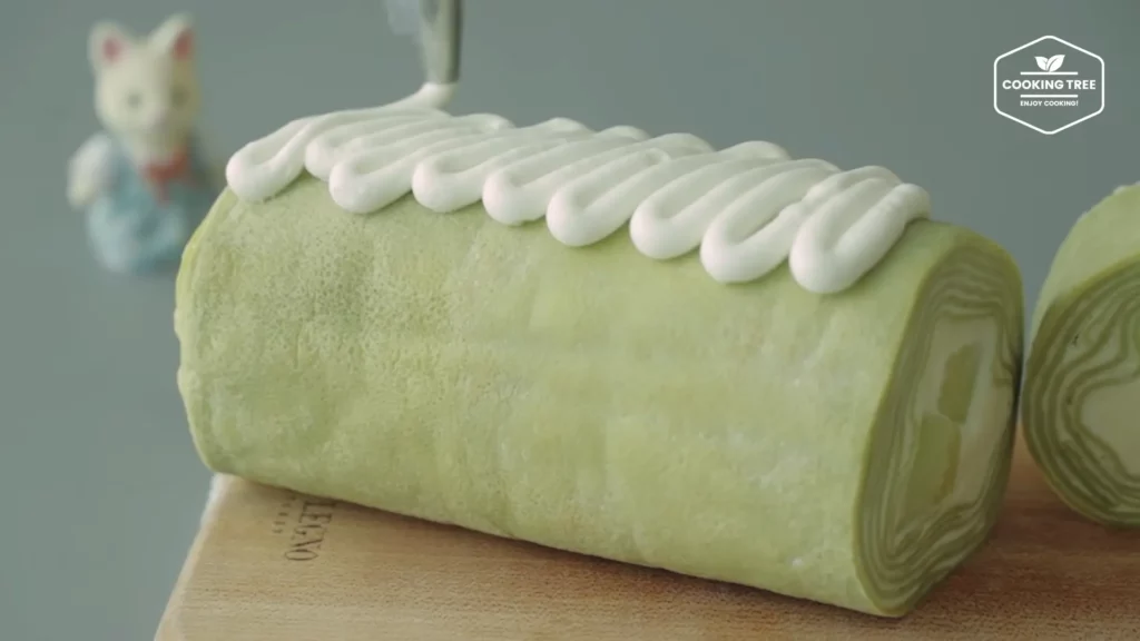 Melon Crepe Roll Cake Recipe