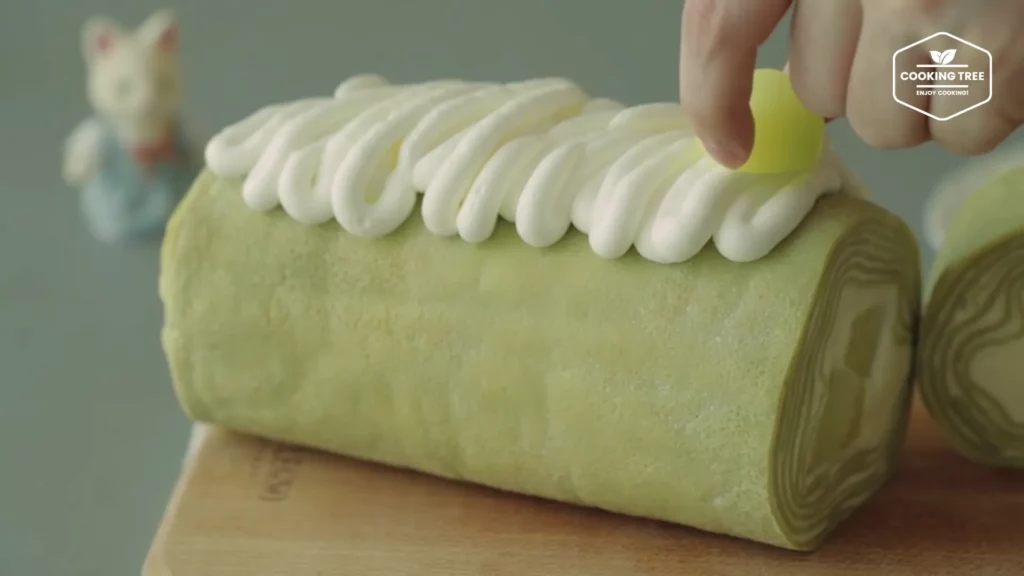 Melon Crepe Roll Cake Recipe