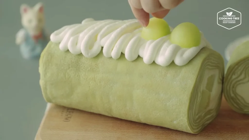 Melon Crepe Roll Cake Recipe