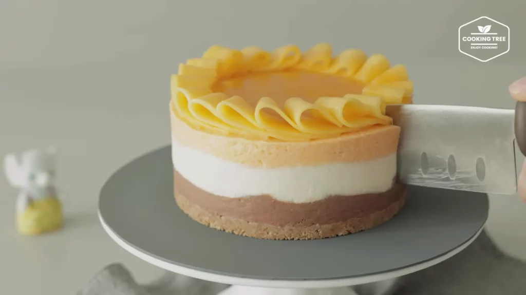 No Bake Mango Chocolate Cheesecake Recipe