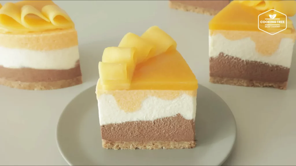 No Bake Mango Chocolate Cheesecake Recipe