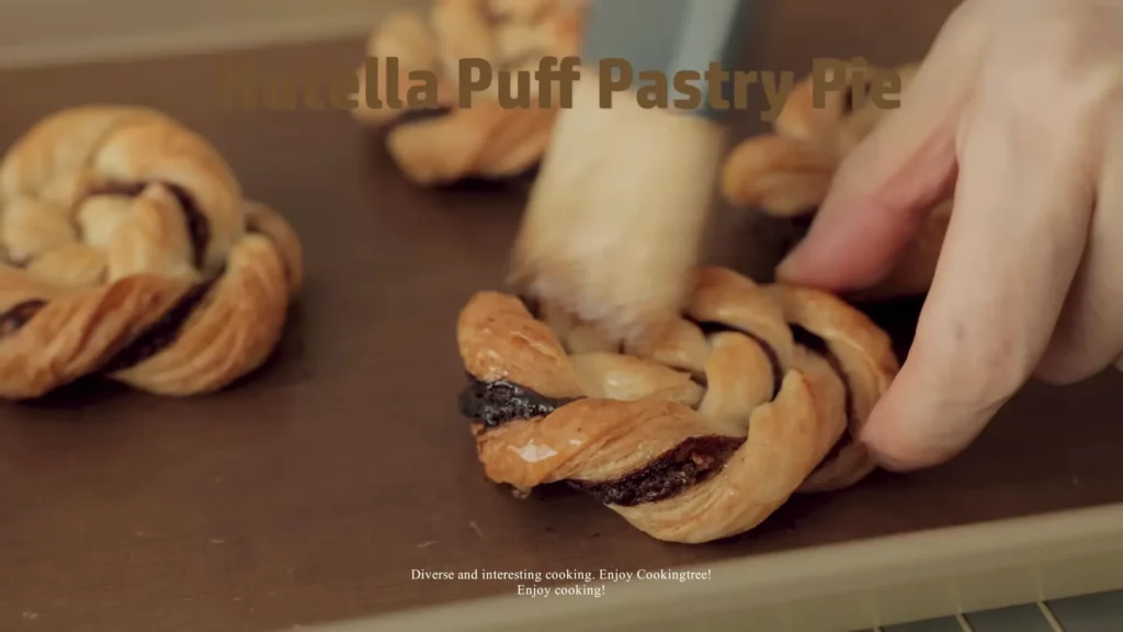 Nutella Puff Pastry Pie Recipe