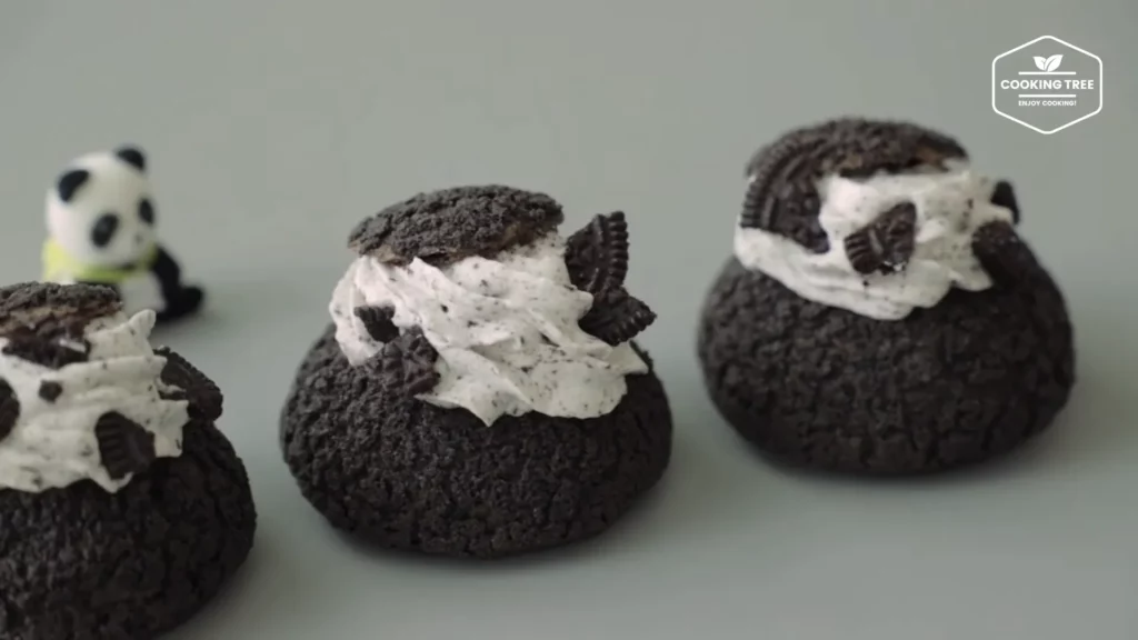 Oreo Cookie Choux Cream puff Recipe