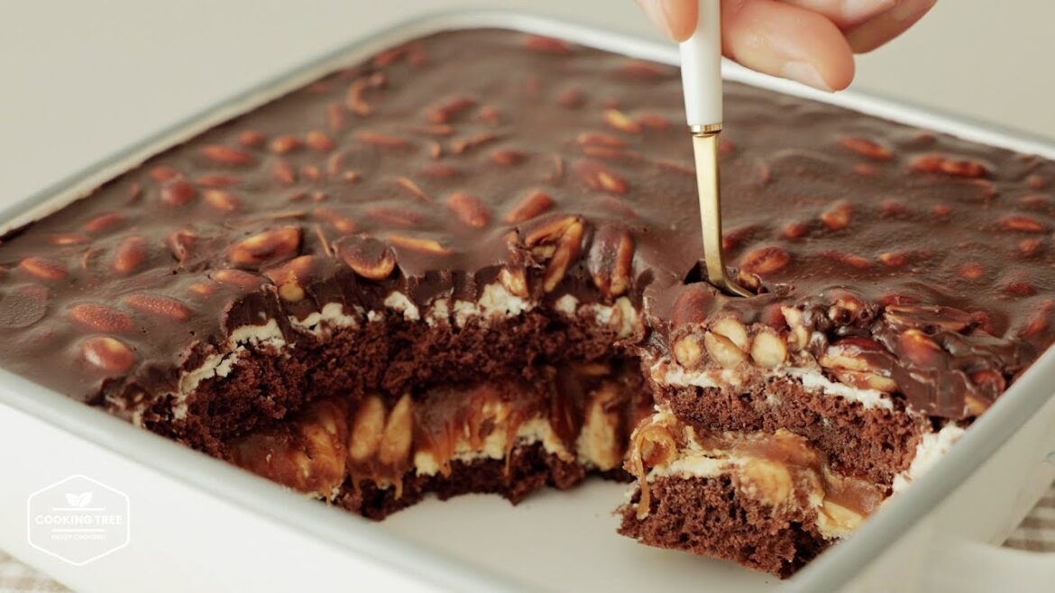 Peanut Caramel Chocolate Cake Recipe Peanut Caramel Chocolate Cake