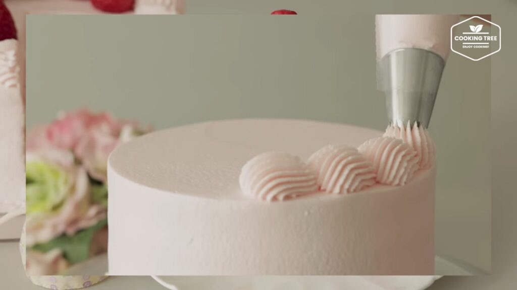 Pink Strawberry Cake Recipe
