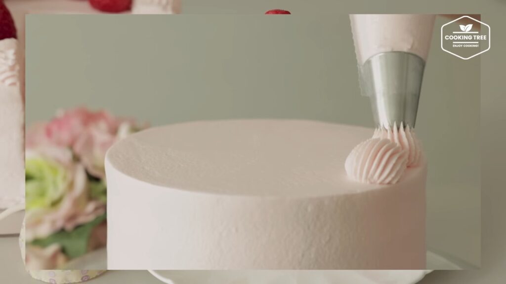 Pink Strawberry Cake Recipe