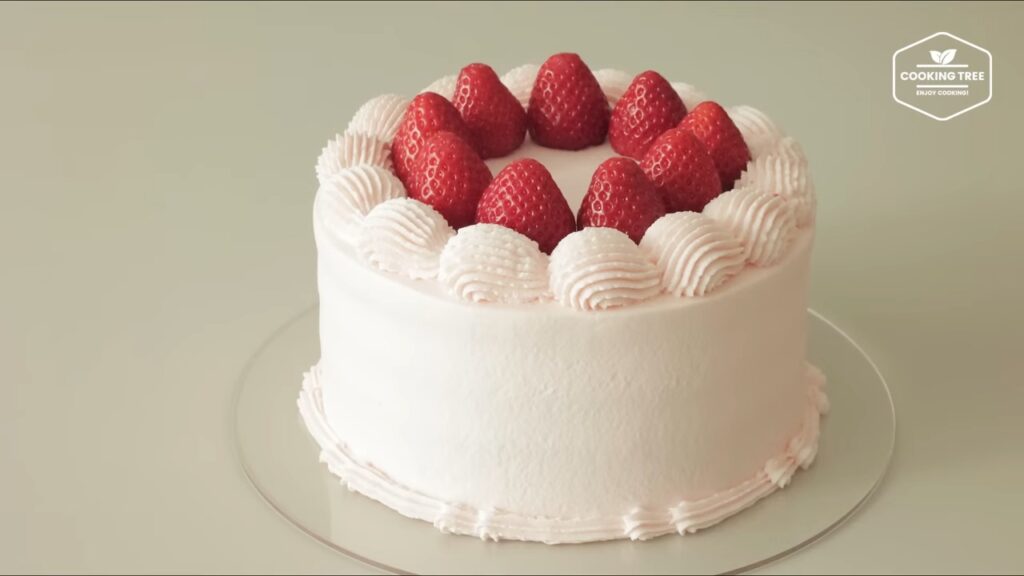 Pink Strawberry Cake Recipe