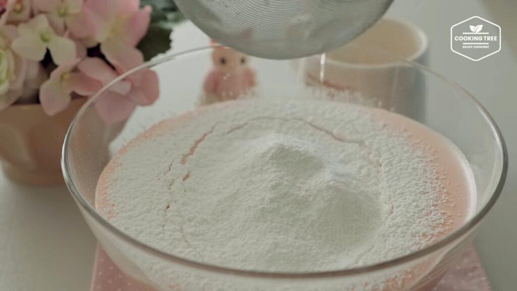 Pink Strawberry Cake Recipe