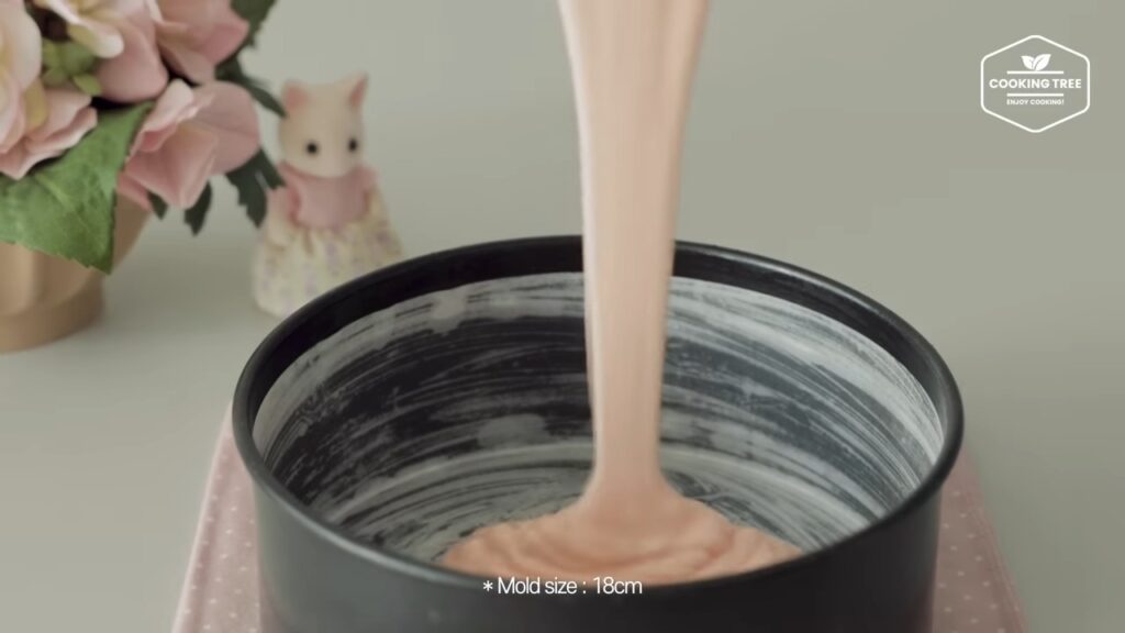 Pink Strawberry Cake Recipe