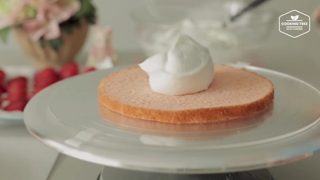 Pink Strawberry Cake Recipe