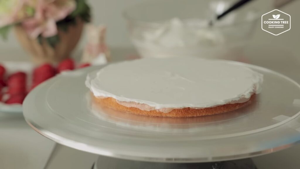 Pink Strawberry Cake Recipe