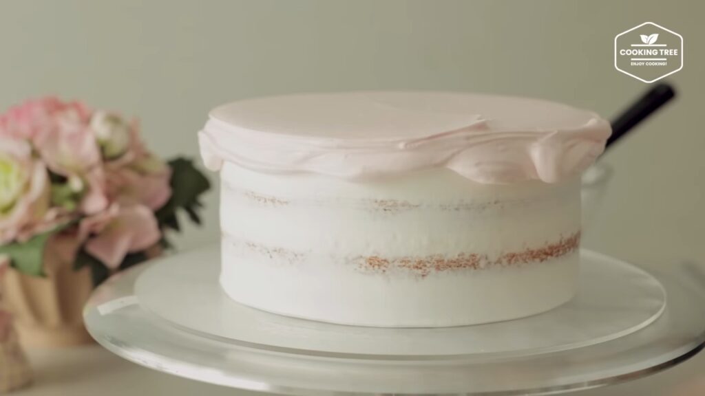 Pink Strawberry Cake Recipe