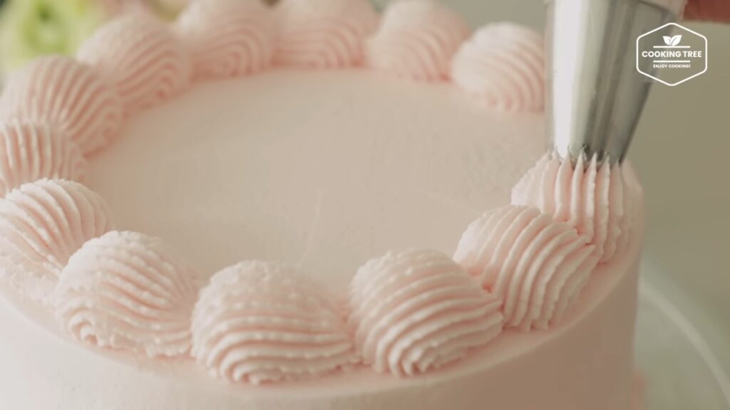 Pink Strawberry Cake Recipe