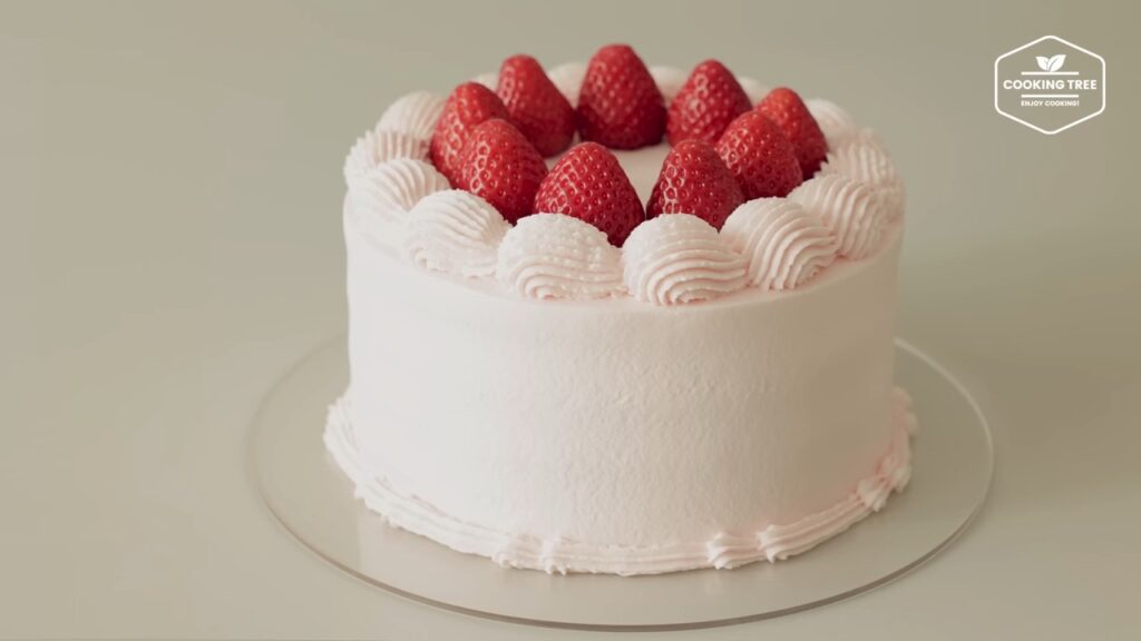 Pink Strawberry Cake Recipe