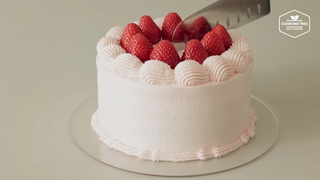 Pink Strawberry Cake Recipe