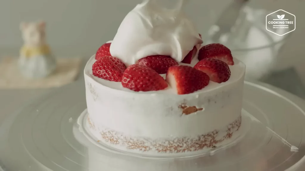 Strawberry Cake Recipe Cooking tree