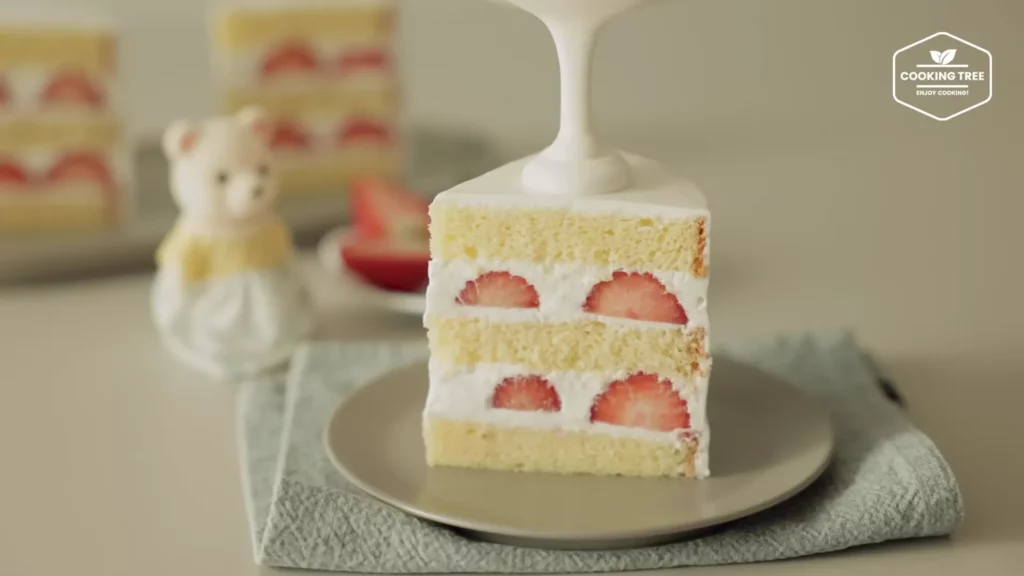 Strawberry Cake Recipe Cooking tree