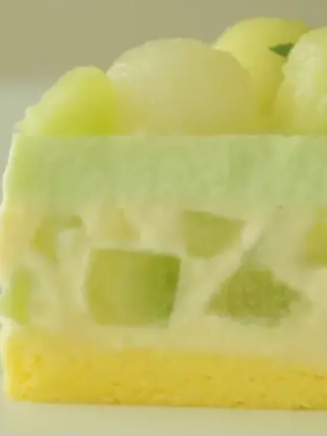 REAL! Melon mousse cake