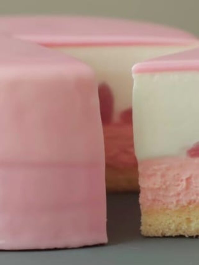 Peach Double Fromage Cheesecake Recipe