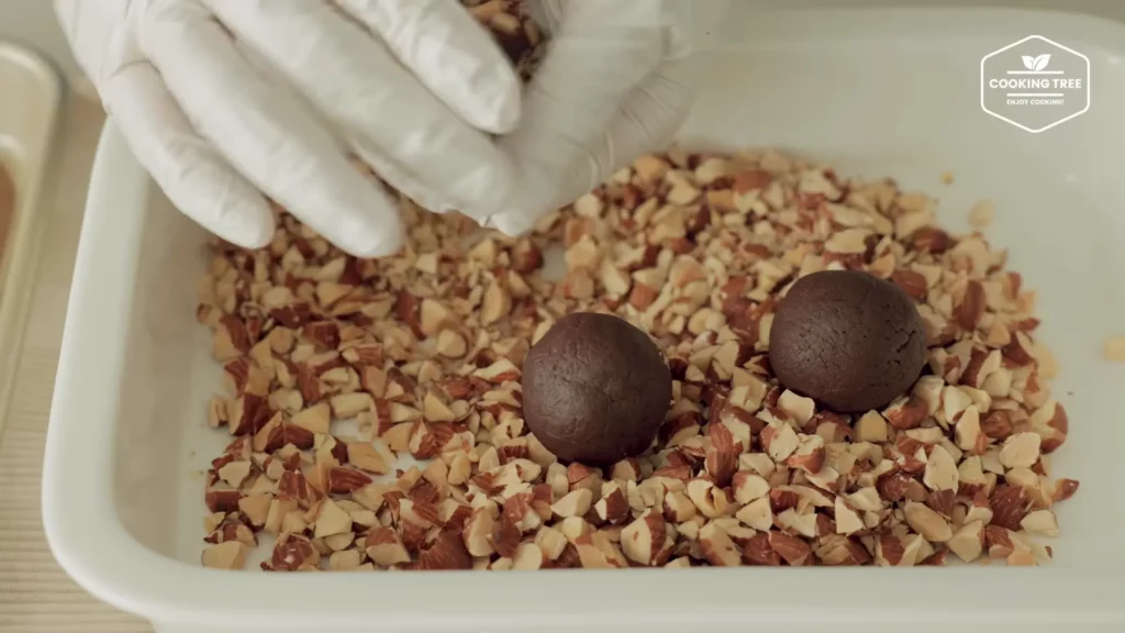 Almond Chocolate Cake Balls Recipe