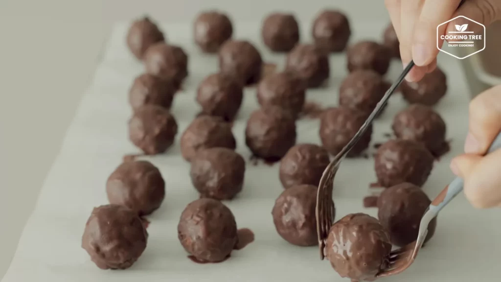 Almond Chocolate Cake Balls Recipe