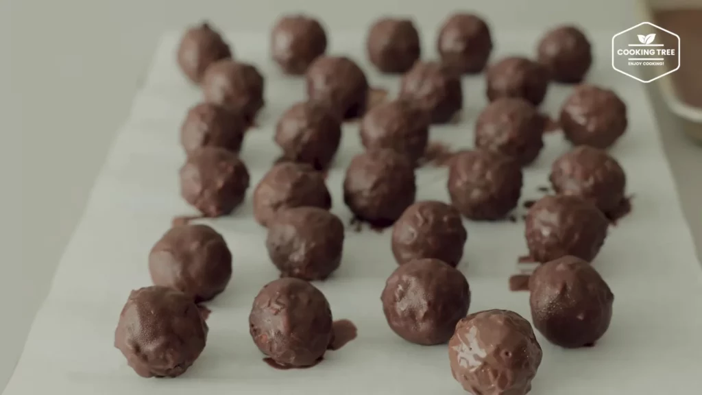 Almond Chocolate Cake Balls Recipe