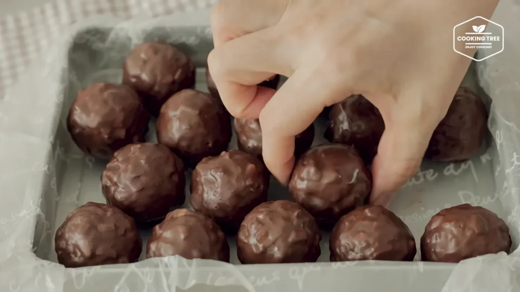 Almond Chocolate Cake Balls Recipe