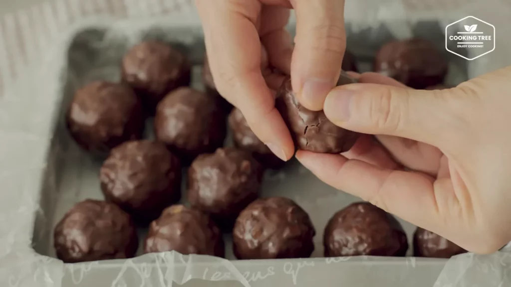 Almond Chocolate Cake Balls Recipe