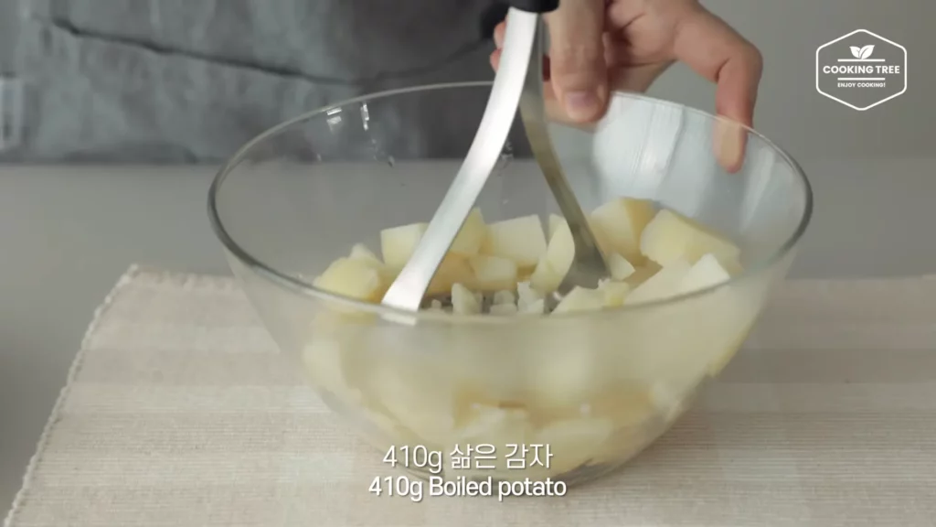 Cheese Potato Omelette