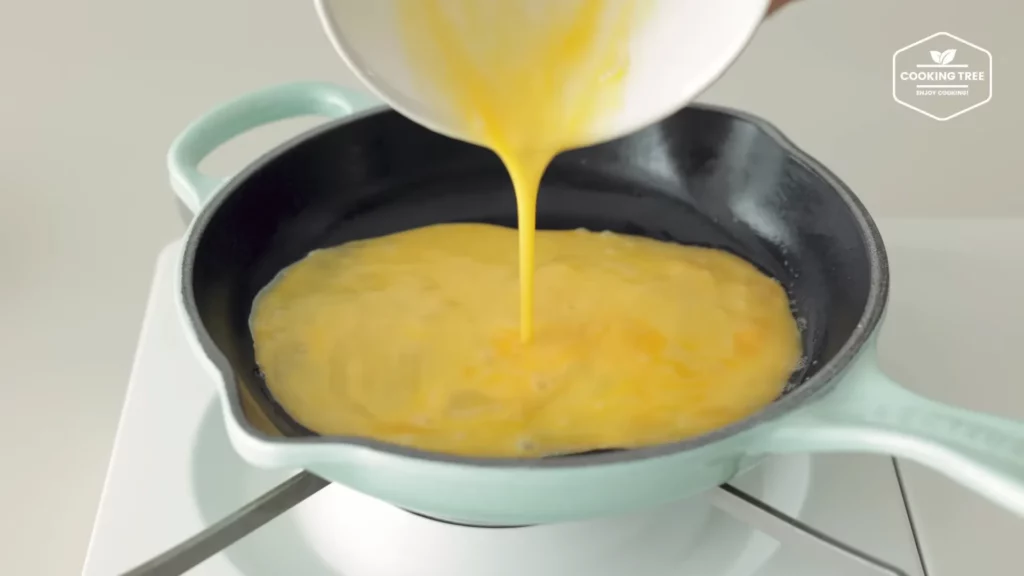 Cheese Potato Omelette