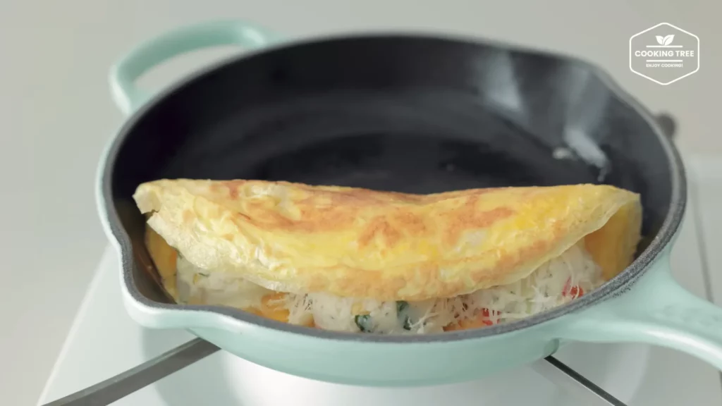 Cheese Potato Omelette