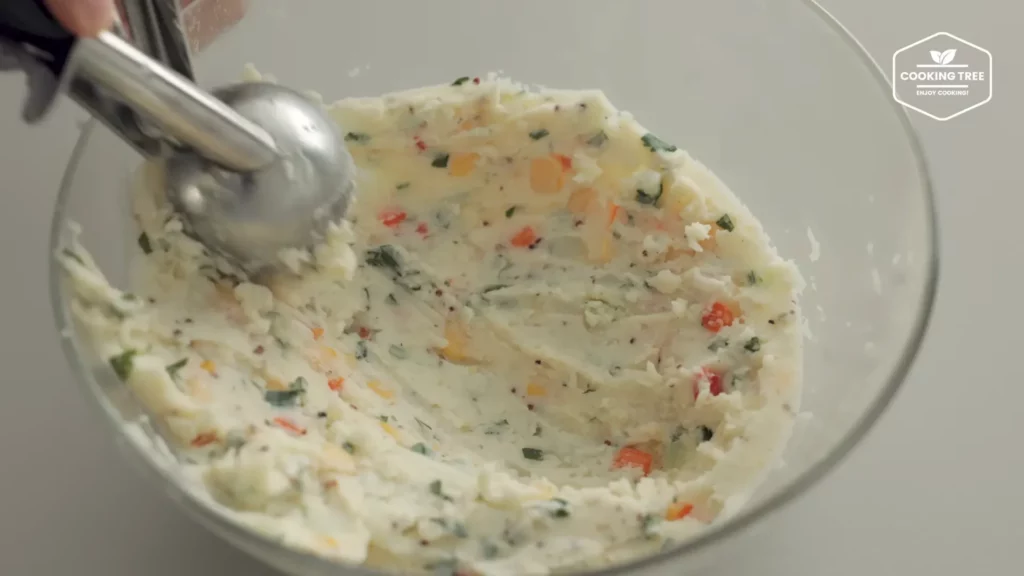 Cheese Potato Omelette