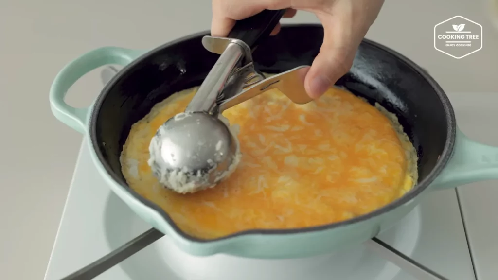Cheese Potato Omelette