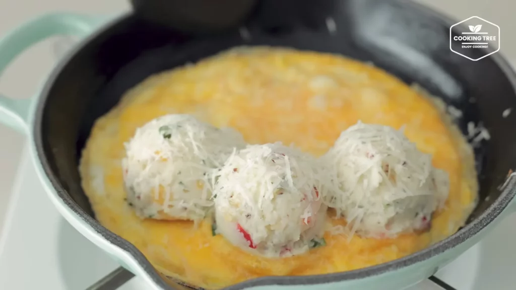 Cheese Potato Omelette
