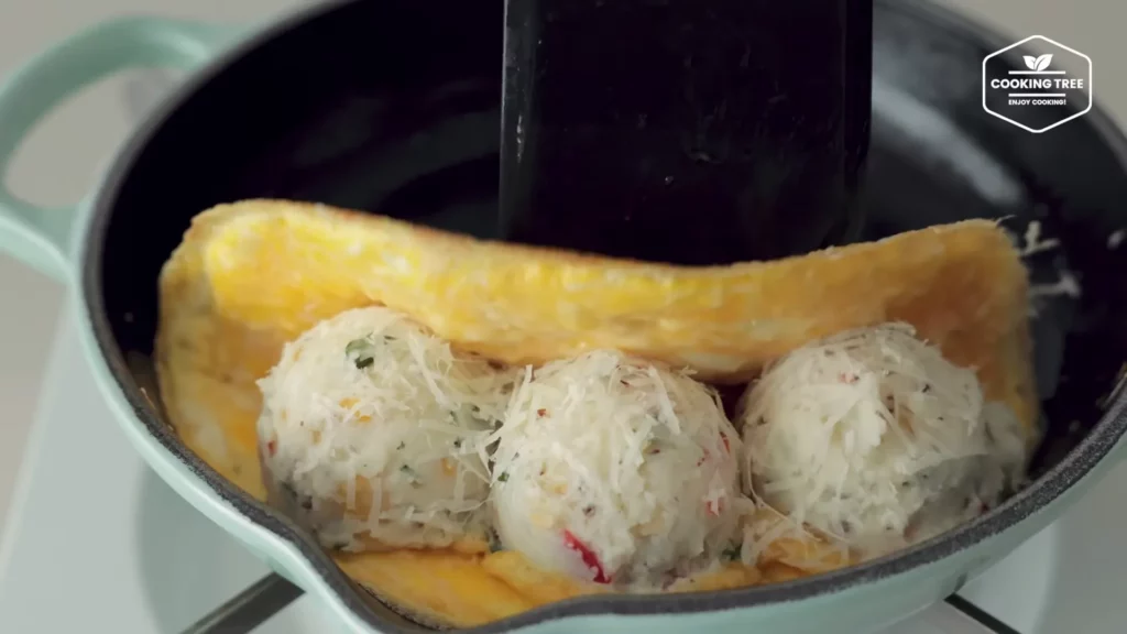 Cheese Potato Omelette