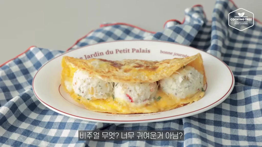 Cheese Potato Omelette