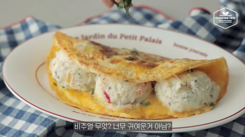 Cheese Potato Omelette